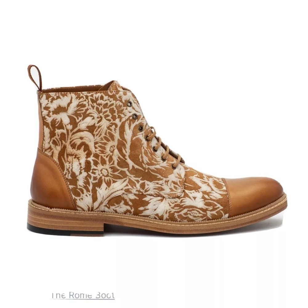 TAFT ROME BOOT IN FLORAL SIZE 42 EU